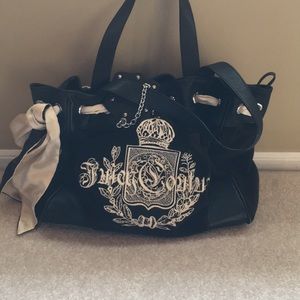 Black and Beige Juicy Couture Bag